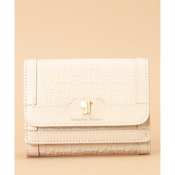 Pomme d'espoir ポムディスポワール 型押しミニ財布 | Samantha Thavasa | 詳細画像31 