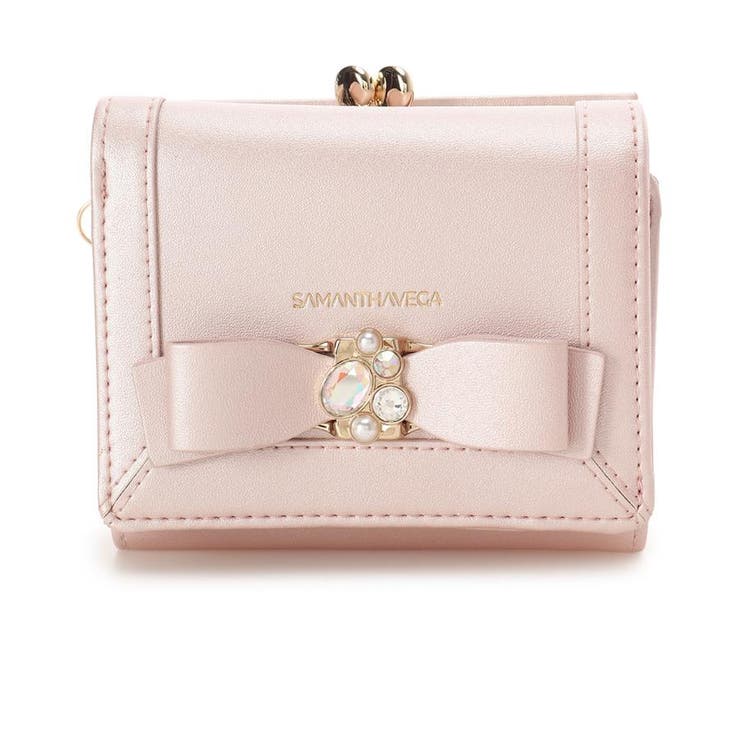 パールカラージュエルリボン折財布 | SAMANTHAVEGA | 詳細画像12 
