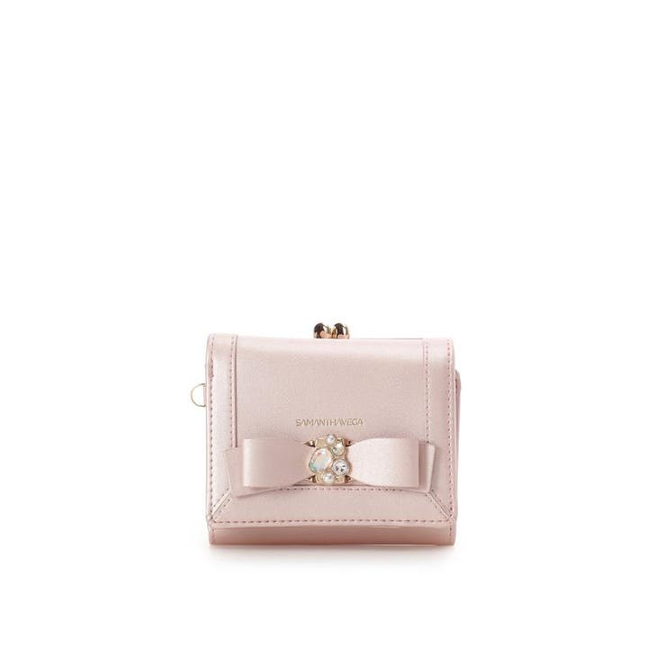 パールカラージュエルリボン折財布 | SAMANTHAVEGA | 詳細画像8 