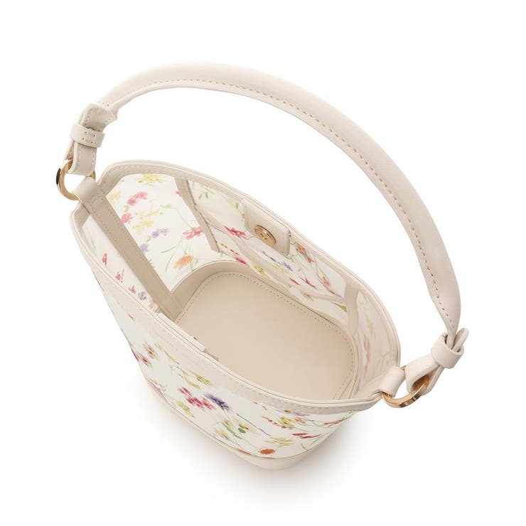 フラワーモチーフチュール ワンハンドルバッグ | Samantha Thavasa | 詳細画像4 