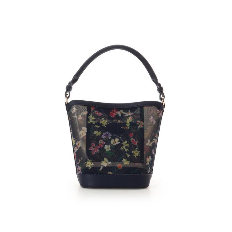 フラワーモチーフチュール ワンハンドルバッグ | Samantha Thavasa | 詳細画像8 