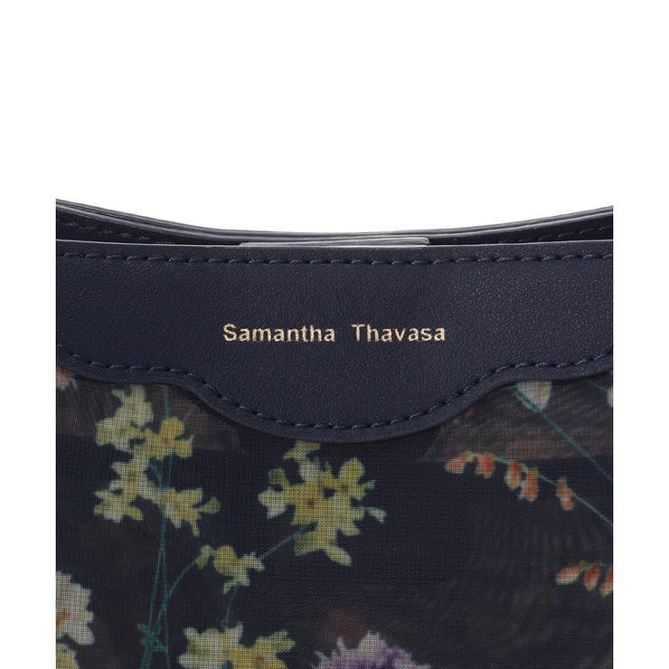 フラワーモチーフチュール ワンハンドルバッグ | Samantha Thavasa | 詳細画像15 
