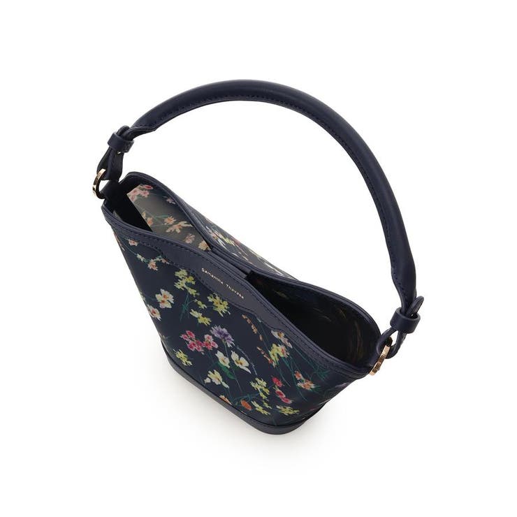 フラワーモチーフチュール ワンハンドルバッグ | Samantha Thavasa | 詳細画像9 