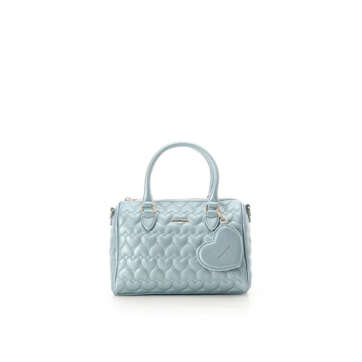 ライトブルー | ■オンラインショップ＆一部店舗限定■エターナルハートキルトミニボストン | SAMANTHAVEGA