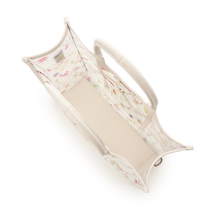 フラワーモチーフチュール トートバッグ | Samantha Thavasa | 詳細画像4 