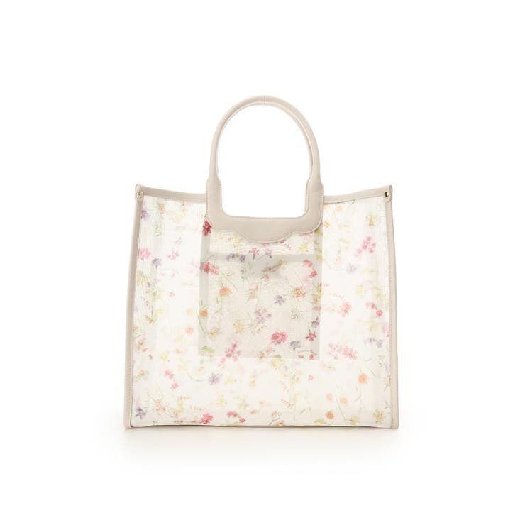 フラワーモチーフチュール トートバッグ | Samantha Thavasa | 詳細画像2 