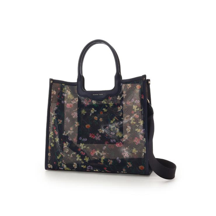 フラワーモチーフチュール トートバッグ | Samantha Thavasa | 詳細画像12 