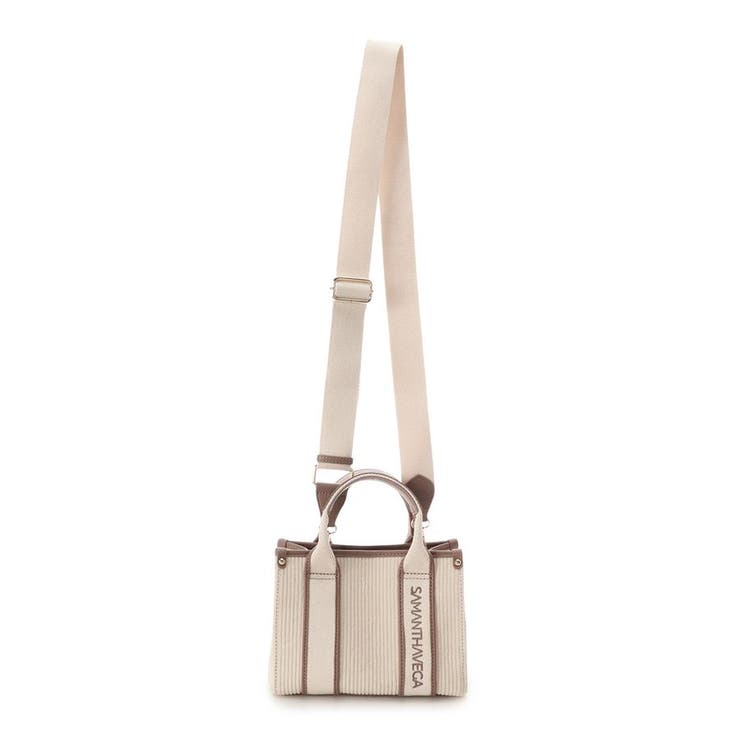 ロゴテープコーデュロイショルダーバッグ（ミニ） | SAMANTHAVEGA | 詳細画像6 