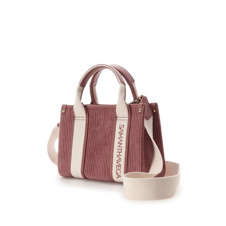 ロゴテープコーデュロイショルダーバッグ（ミニ） | SAMANTHAVEGA | 詳細画像7 