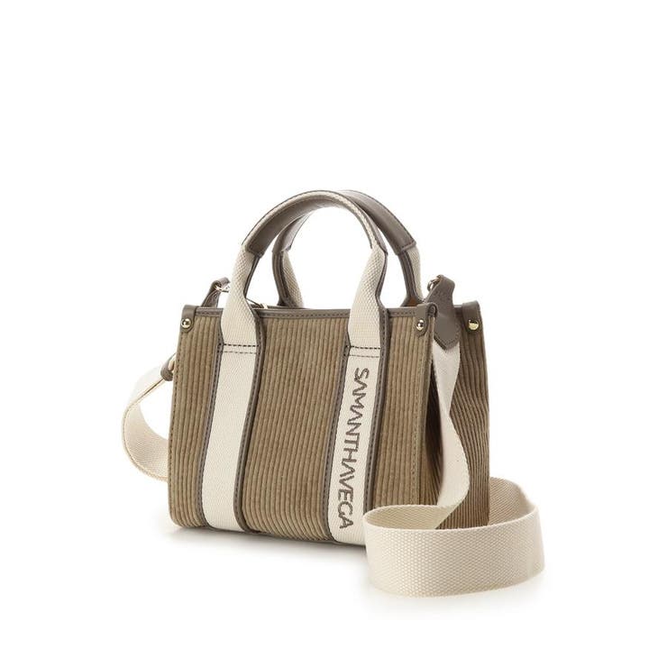 ロゴテープコーデュロイショルダーバッグ（ミニ） | SAMANTHAVEGA | 詳細画像13 