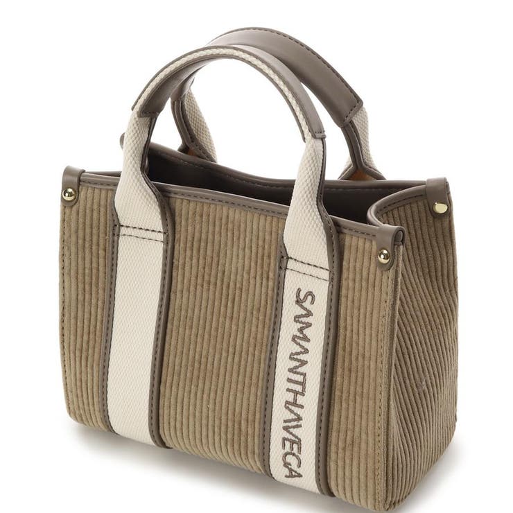 ロゴテープコーデュロイショルダーバッグ（ミニ） | SAMANTHAVEGA | 詳細画像14 