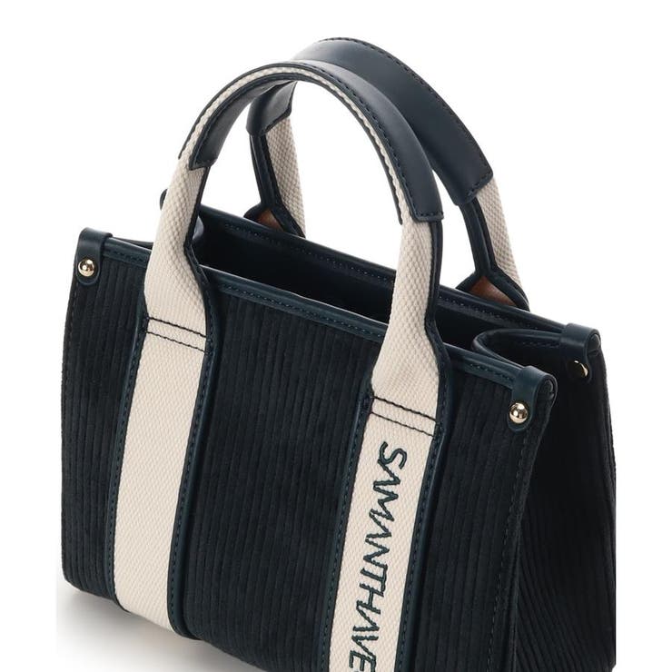 ロゴテープコーデュロイショルダーバッグ（ミニ） | SAMANTHAVEGA | 詳細画像20 
