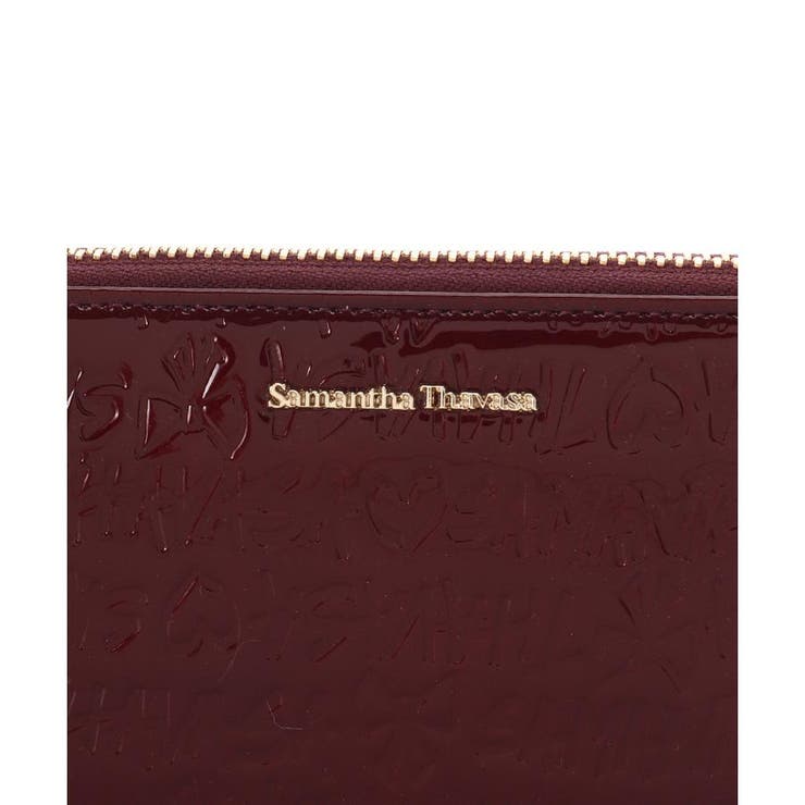 スクリッタ柄 エナメル長財布[Revival Collection] | Samantha Thavasa | 詳細画像13 