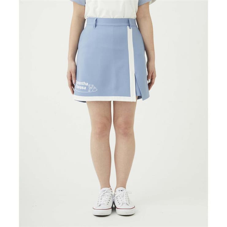 ブルー | ストレッチショートパンツ | Samantha GOLF