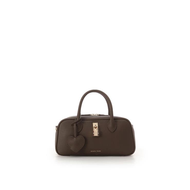 グレージュ | サマンサ レディ パドロック ワイドボストンバッグ | Samantha Thavasa