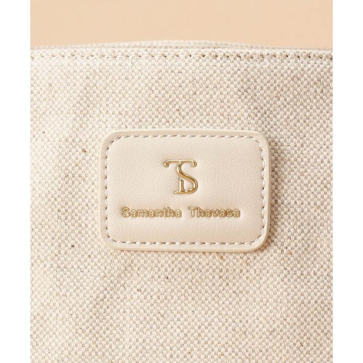 ロゴリネントートバッグ 小サイズ[品番：STJW0012965]｜Samantha