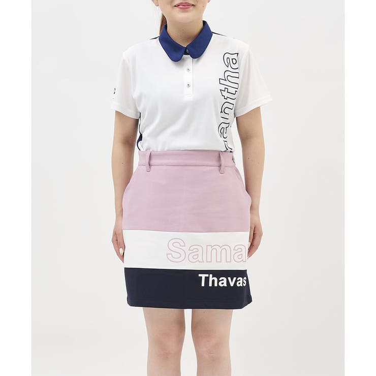 トリコロールロゴスカート | Samantha GOLF | 詳細画像8 