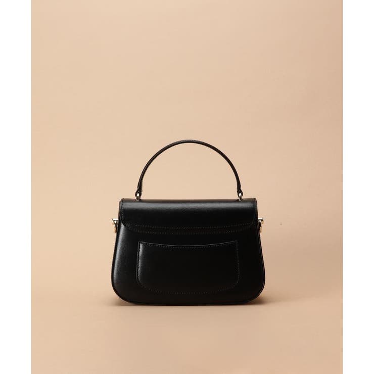 [日韓共同企画]シンプルスプリットレザーハンドバッグ | Samantha Thavasa | 詳細画像2 