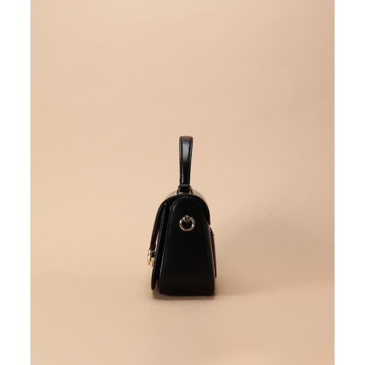 [日韓共同企画]シンプルスプリットレザーハンドバッグ | Samantha Thavasa | 詳細画像1 