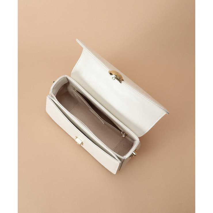 [日韓共同企画]シンプルスプリットレザーハンドバッグ | Samantha Thavasa | 詳細画像10 