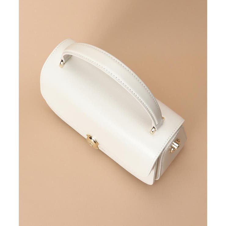 [日韓共同企画]シンプルスプリットレザーハンドバッグ | Samantha Thavasa | 詳細画像9 