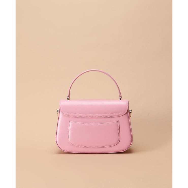 [日韓共同企画]シンプルスプリットレザーハンドバッグ | Samantha Thavasa | 詳細画像14 