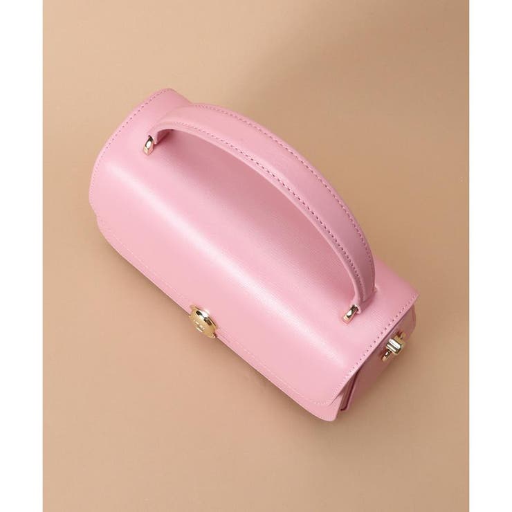 [日韓共同企画]シンプルスプリットレザーハンドバッグ | Samantha Thavasa | 詳細画像15 