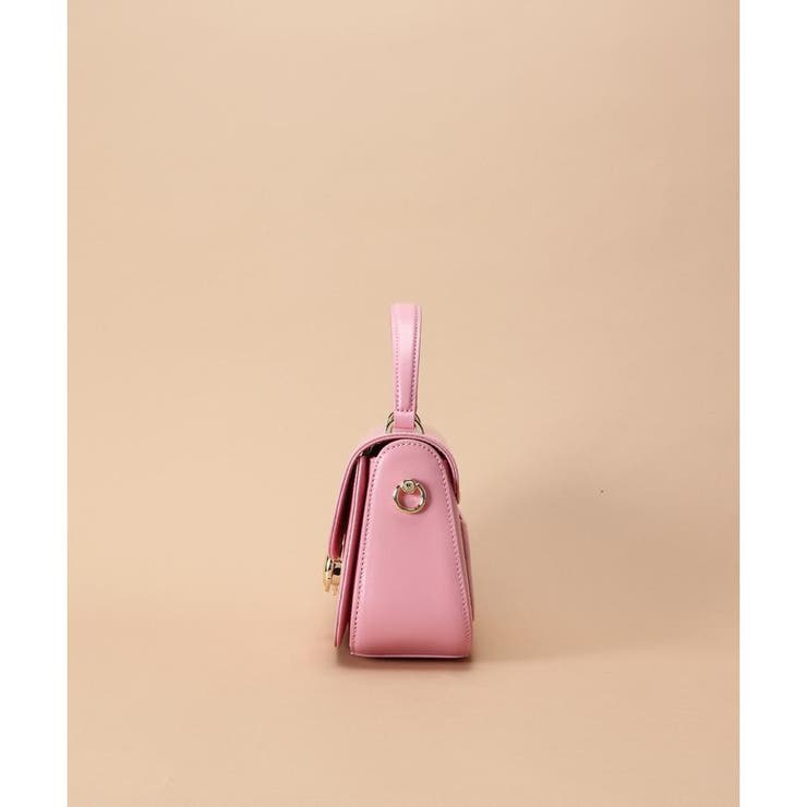 [日韓共同企画]シンプルスプリットレザーハンドバッグ | Samantha Thavasa | 詳細画像13 