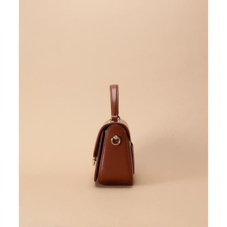 [日韓共同企画]シンプルスプリットレザーハンドバッグ | Samantha Thavasa | 詳細画像19 