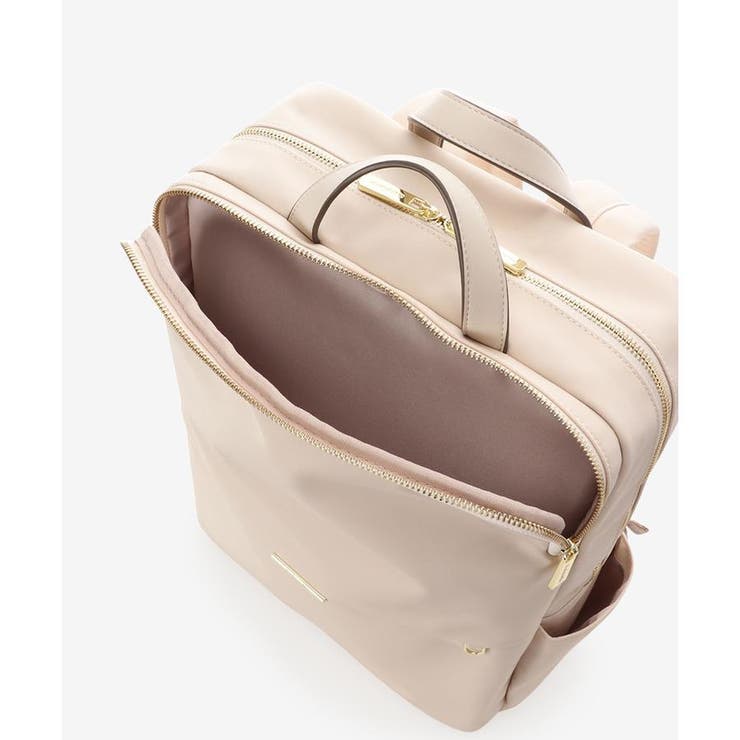 シンプルスクエアリュック（PC対応） | & chouette | 詳細画像13 