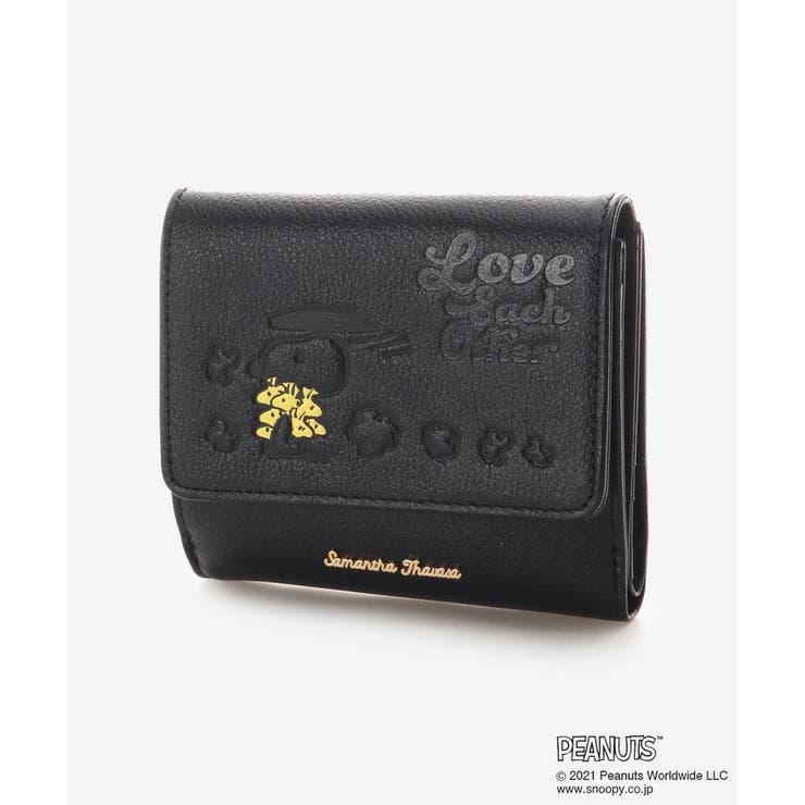 スヌーピーコレクション 2つ折り財布[品番：STJW0000752]｜Samantha