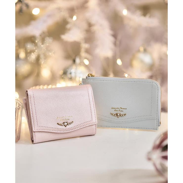 クリアハートビジュー 折財布 | Samantha Thavasa Petit Choice | 詳細画像8 