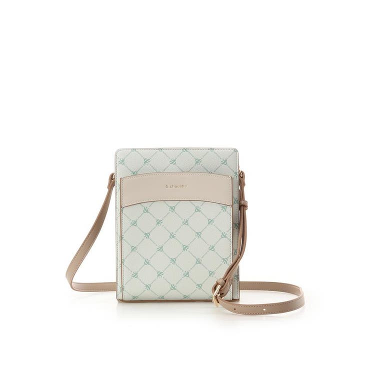 モノグラム スクエアショルダーバッグ | & chouette | 詳細画像8 