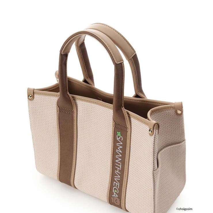 チェゴシム×SAMANTHAVEGA 「くまゴシム」ロゴテープバッグ | SAMANTHAVEGA | 詳細画像2 