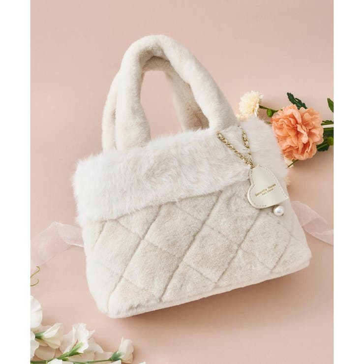 キルティングファーバッグ | Samantha Thavasa Petit Choice | 詳細画像10 