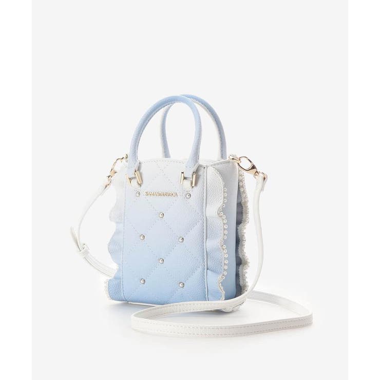 グラデーションパールフラッタースマホショルダー | SAMANTHAVEGA | 詳細画像8