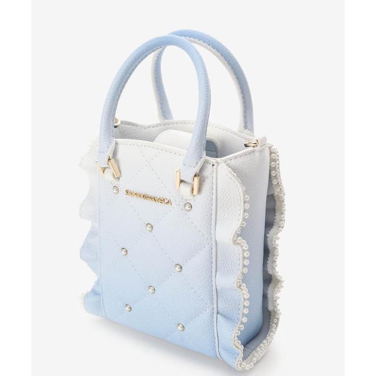 グラデーションパールフラッタースマホショルダー | SAMANTHAVEGA | 詳細画像9