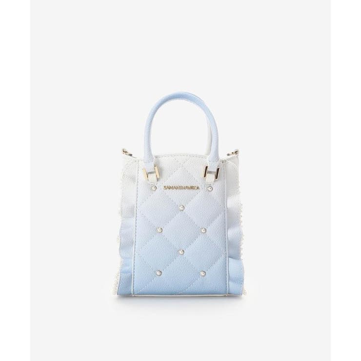 グラデーションパールフラッタースマホショルダー | SAMANTHAVEGA | 詳細画像7