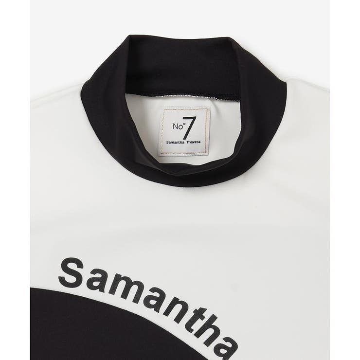 スポーティーバイカラー長袖モックネック | Samantha GOLF | 詳細画像3 