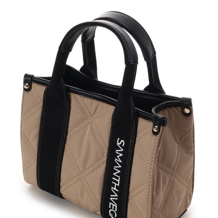 ロゴテープキルティングハンドバッグ（ミニ） | SAMANTHAVEGA | 詳細画像2 