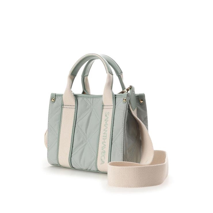 ロゴテープキルティングハンドバッグ（ミニ） | SAMANTHAVEGA | 詳細画像7 