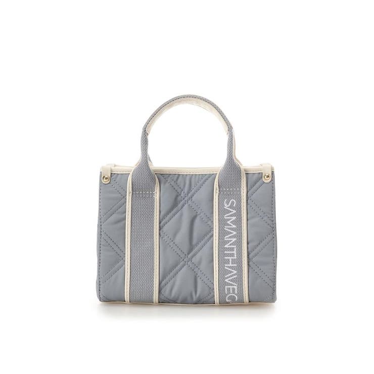 ロゴテープキルティングハンドバッグ（ミニ） | SAMANTHAVEGA | 詳細画像13 