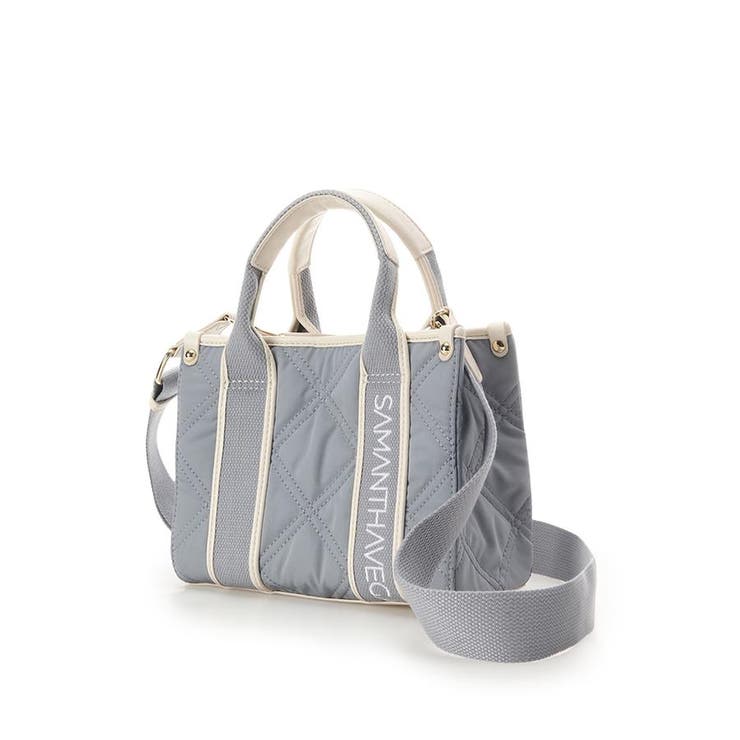 ロゴテープキルティングハンドバッグ（ミニ） | SAMANTHAVEGA | 詳細画像14 