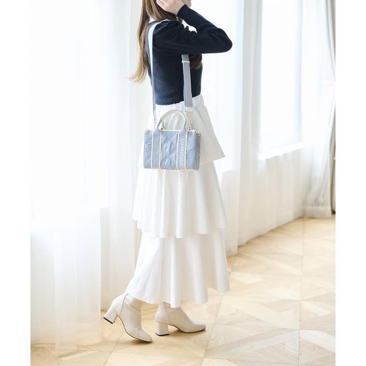 ロゴテープキルティングハンドバッグ（ミニ） | SAMANTHAVEGA | 詳細画像20 