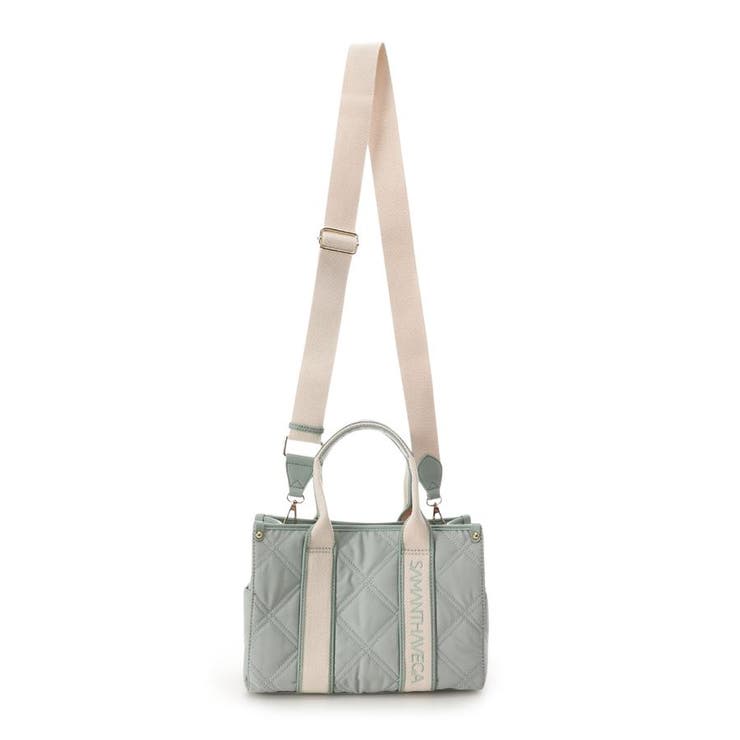 ロゴテープキルティングハンドバッグ（小） | SAMANTHAVEGA | 詳細画像12 