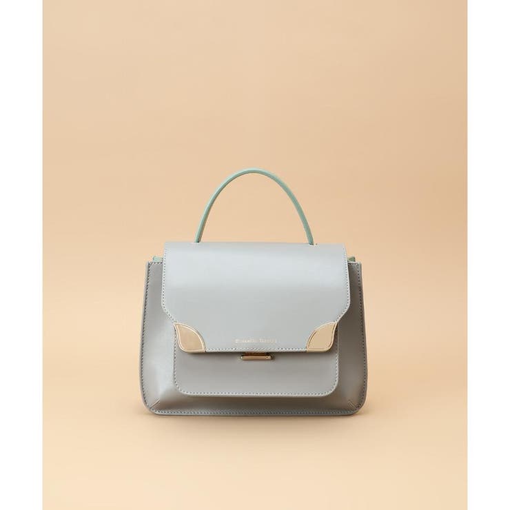 グレー | フラップデザイン ワンハンドルバッグ | Samantha Thavasa