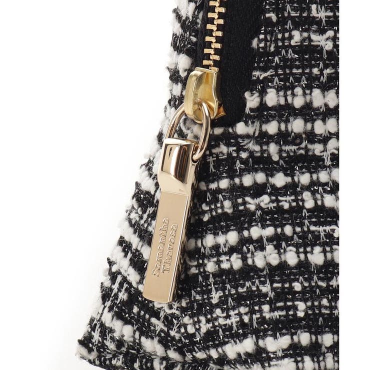 ループツイードデザイン エムシュシュⅢ ポーチ | Samantha Thavasa | 詳細画像5 