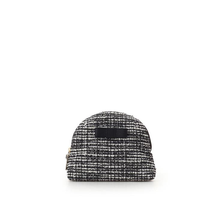 ブラック | ループツイードデザイン エムシュシュⅢ ポーチ | Samantha Thavasa