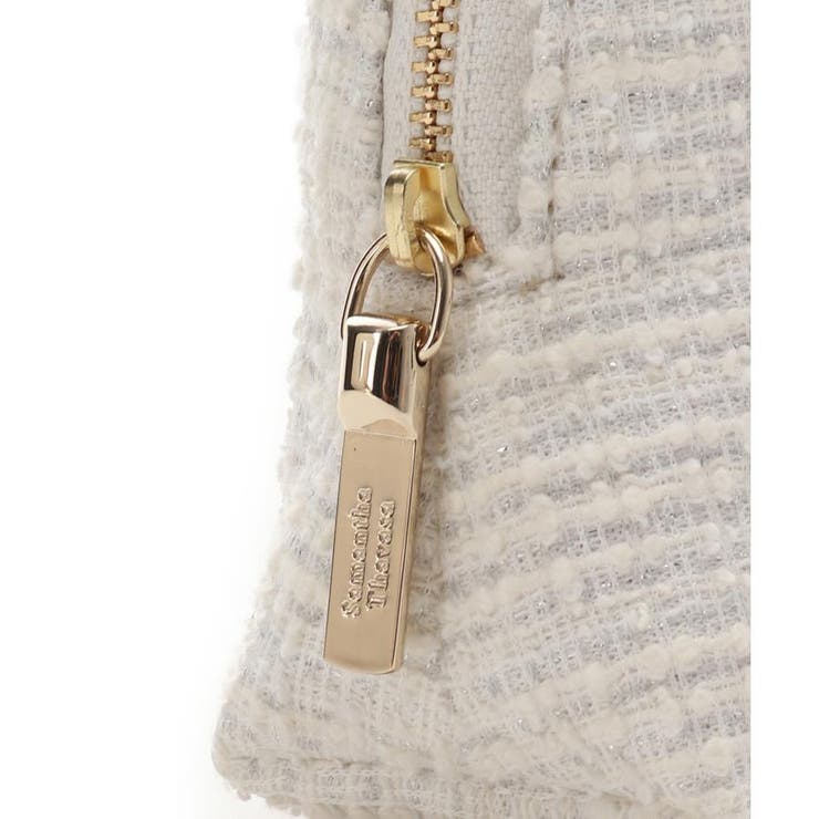 ループツイードデザイン エムシュシュⅢ ポーチ | Samantha Thavasa | 詳細画像11 