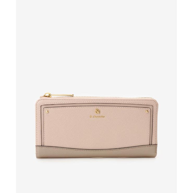 ピンク | ブランドアイコン長財布 | & chouette